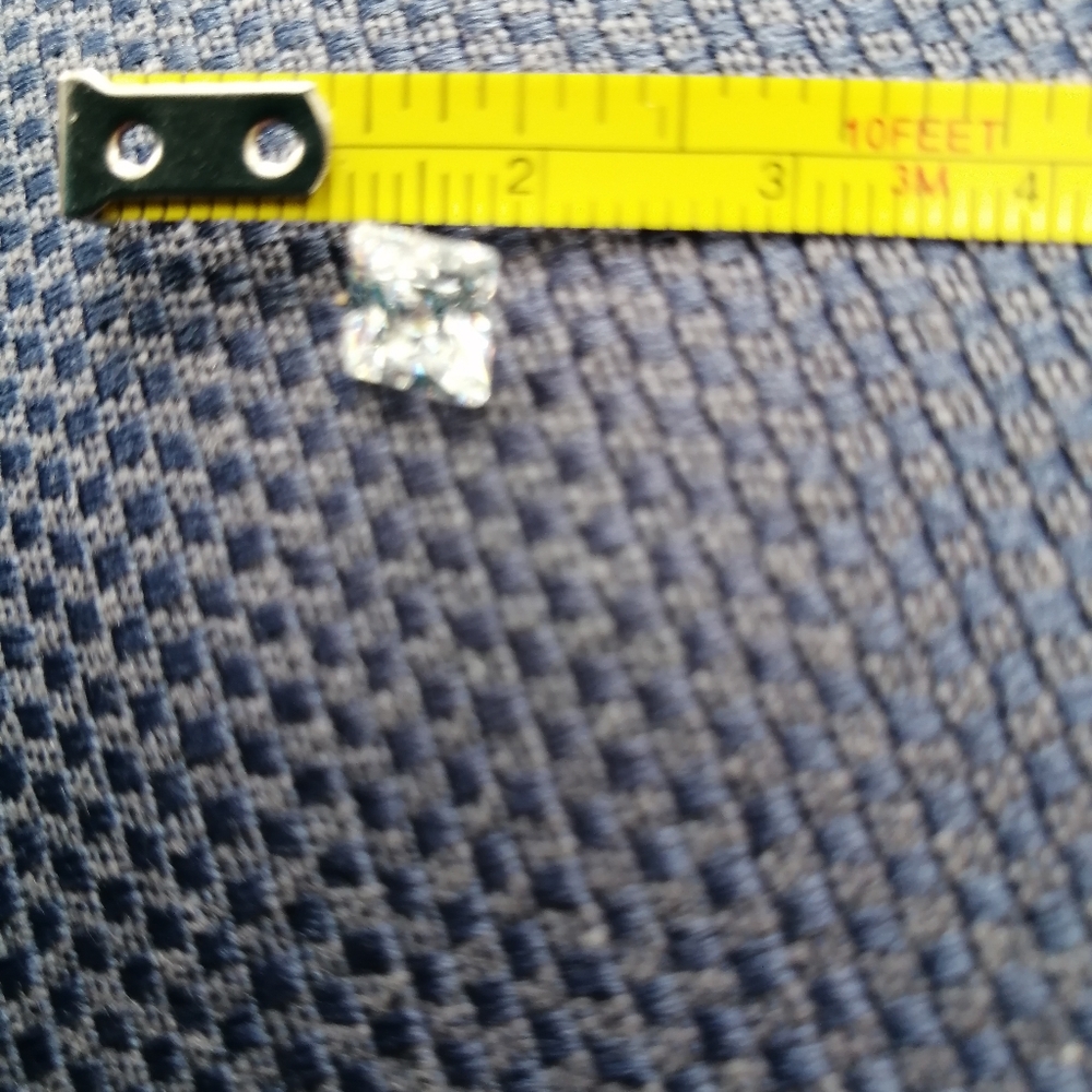 Loose Lab-Created Princess Cut Diamond - Picture 10 of 10